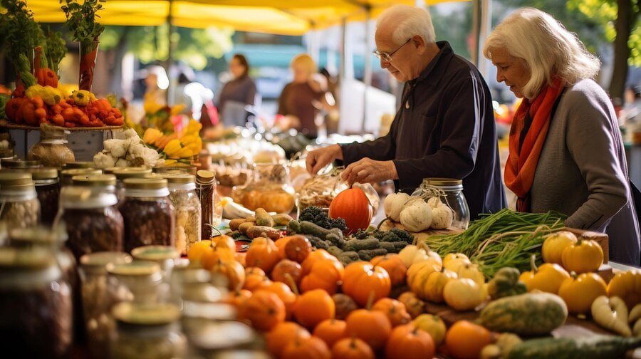 Более 50 фермеров со всей России представляют свою сельхозпродукцию на ярмарке в столице
