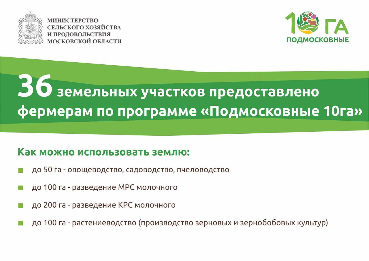 Земельный участок в Подмосковье можно получить в безвозмездное пользование на срок до 6 лет